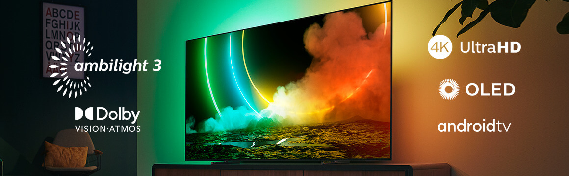 Smart TV Philips OLED Ambilight 706 con Android TV