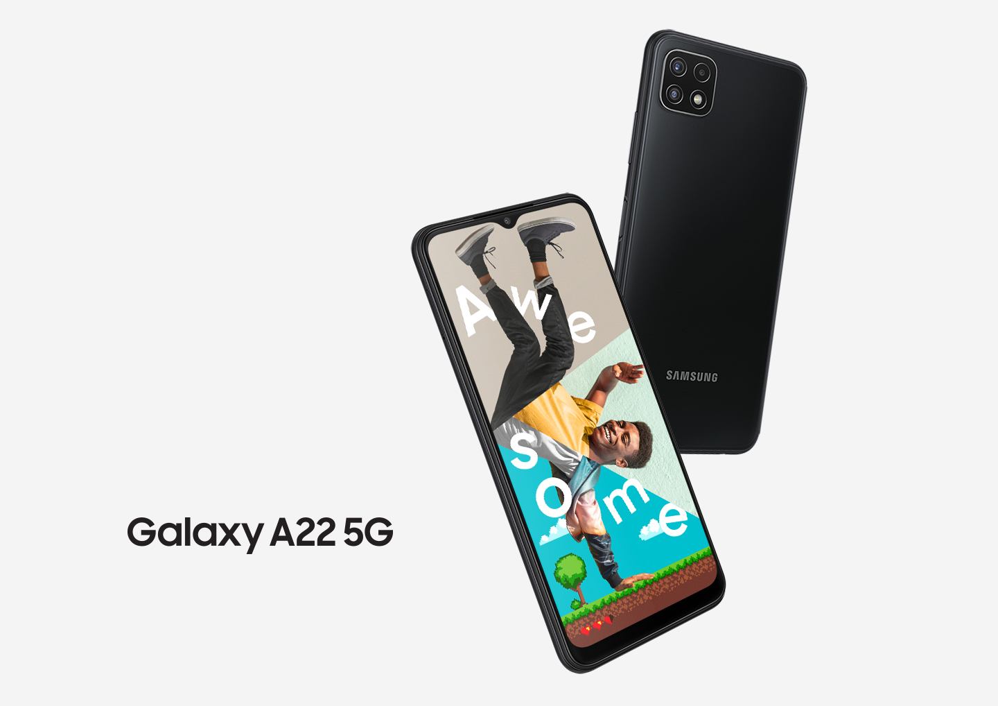 Samsung Galaxy A22 5G, 128GB, Gris         